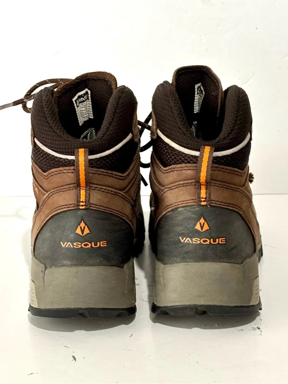 Vasque Breeze 2.0 Men's US 8.5 W Brown Leather Mid GTX Outdoor Hiking Boots 7482